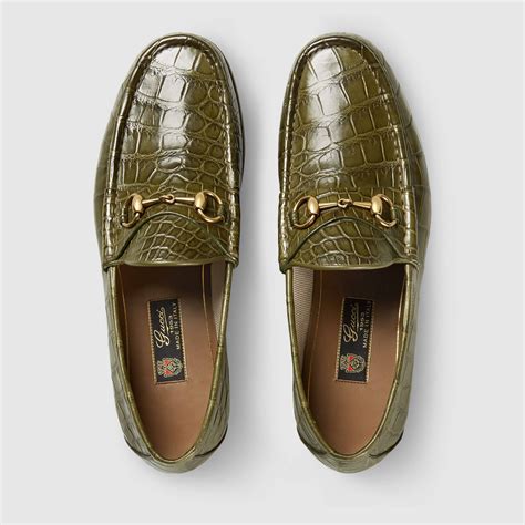 mens green gucci loafers|Gucci white loafers ladies.